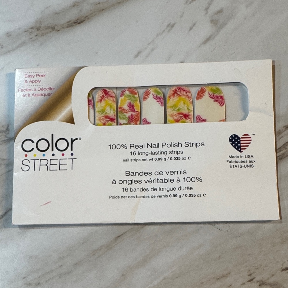 Color Street Vibrant Leaf Nail Strips Frond of You